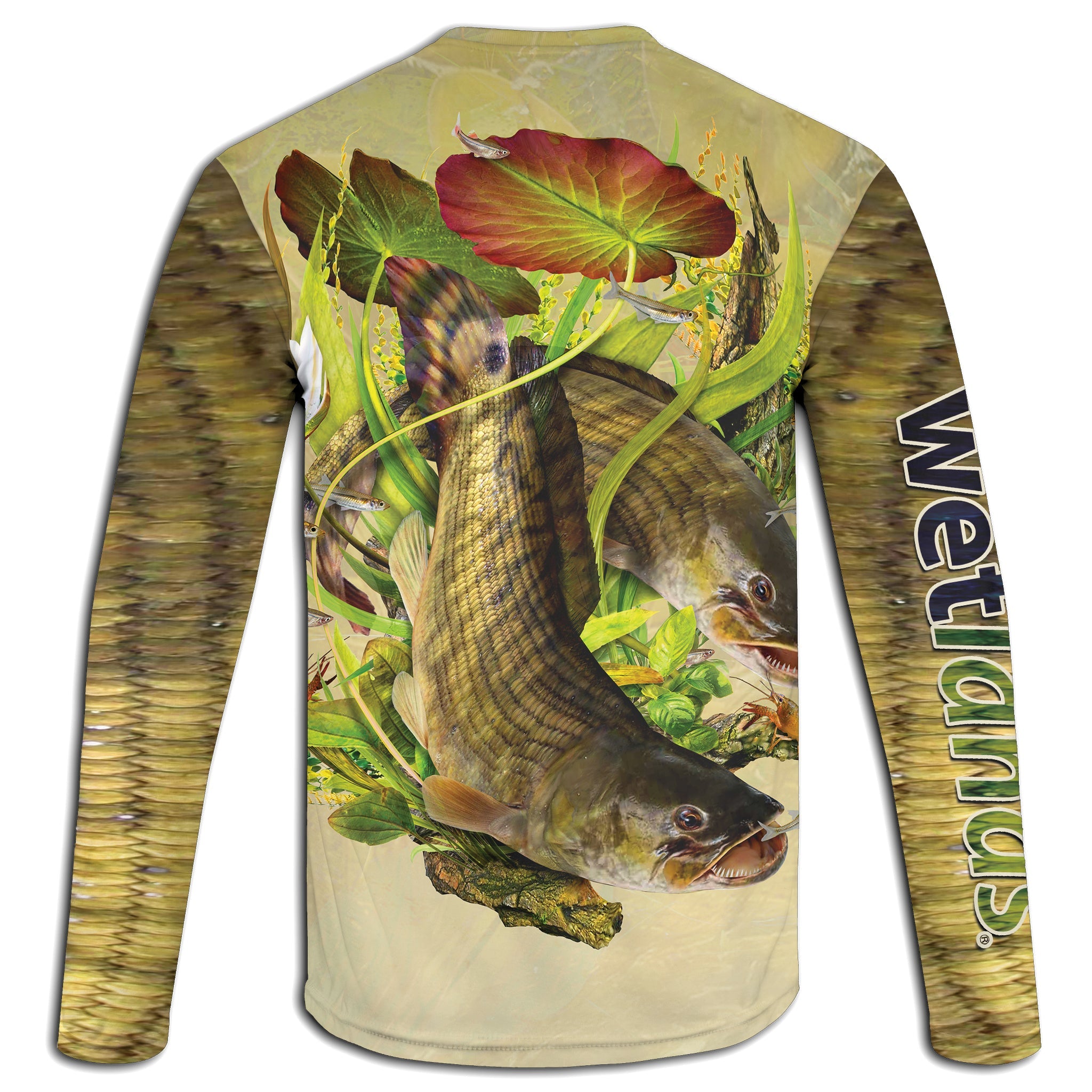 Native Bowfin Wetlands Performance Apparel