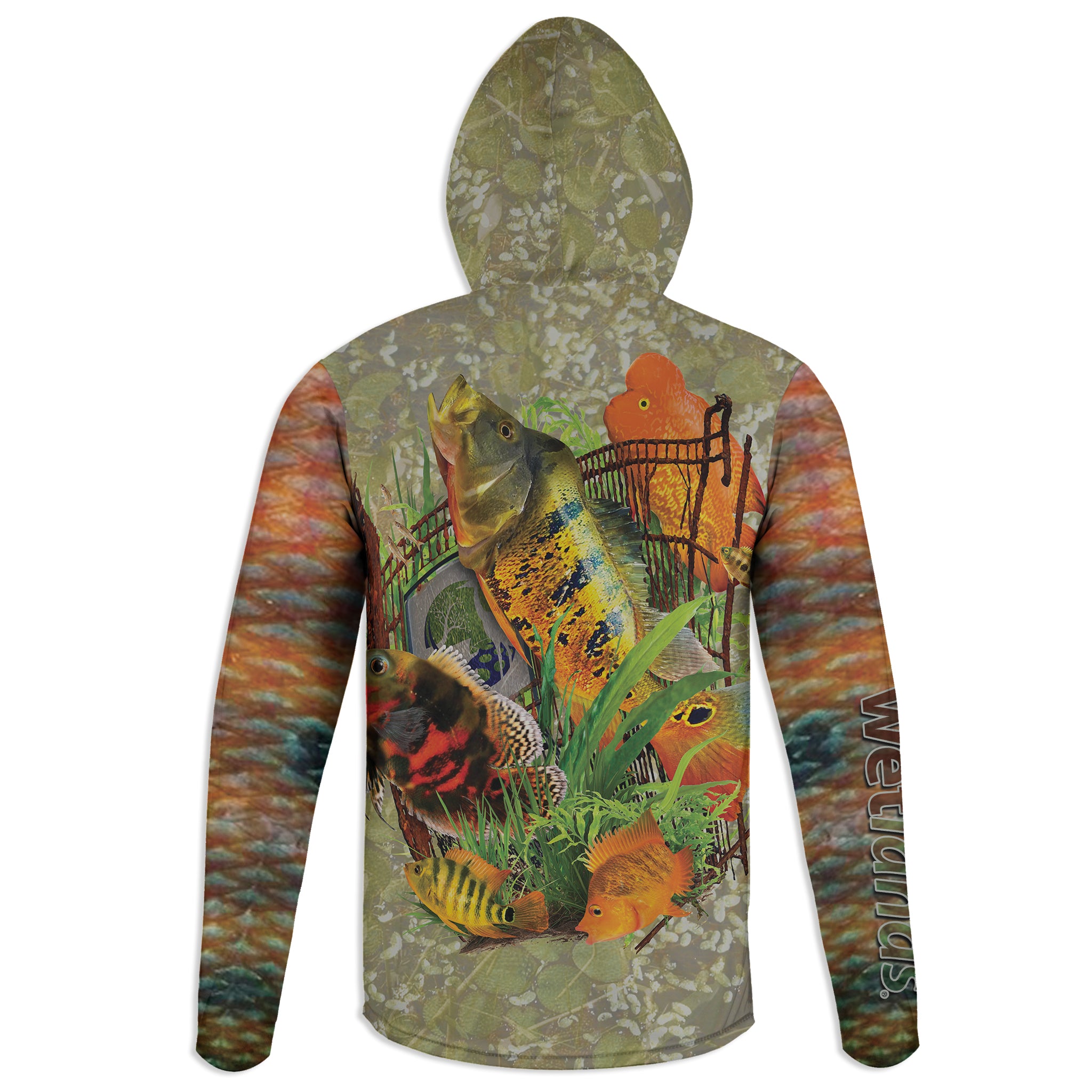 Peacock & Cichlids Wetlands Performance Apparel