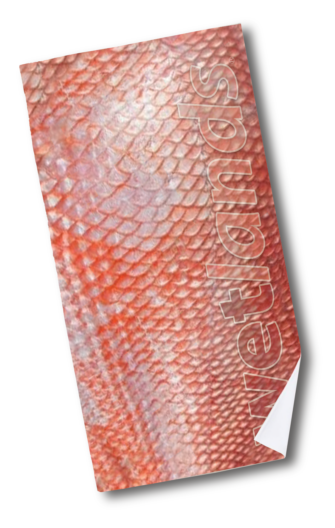 Red Snapper Scales - Quick-Drying Beach Towel Made from Ultra Soft Low Spin Polyester (35