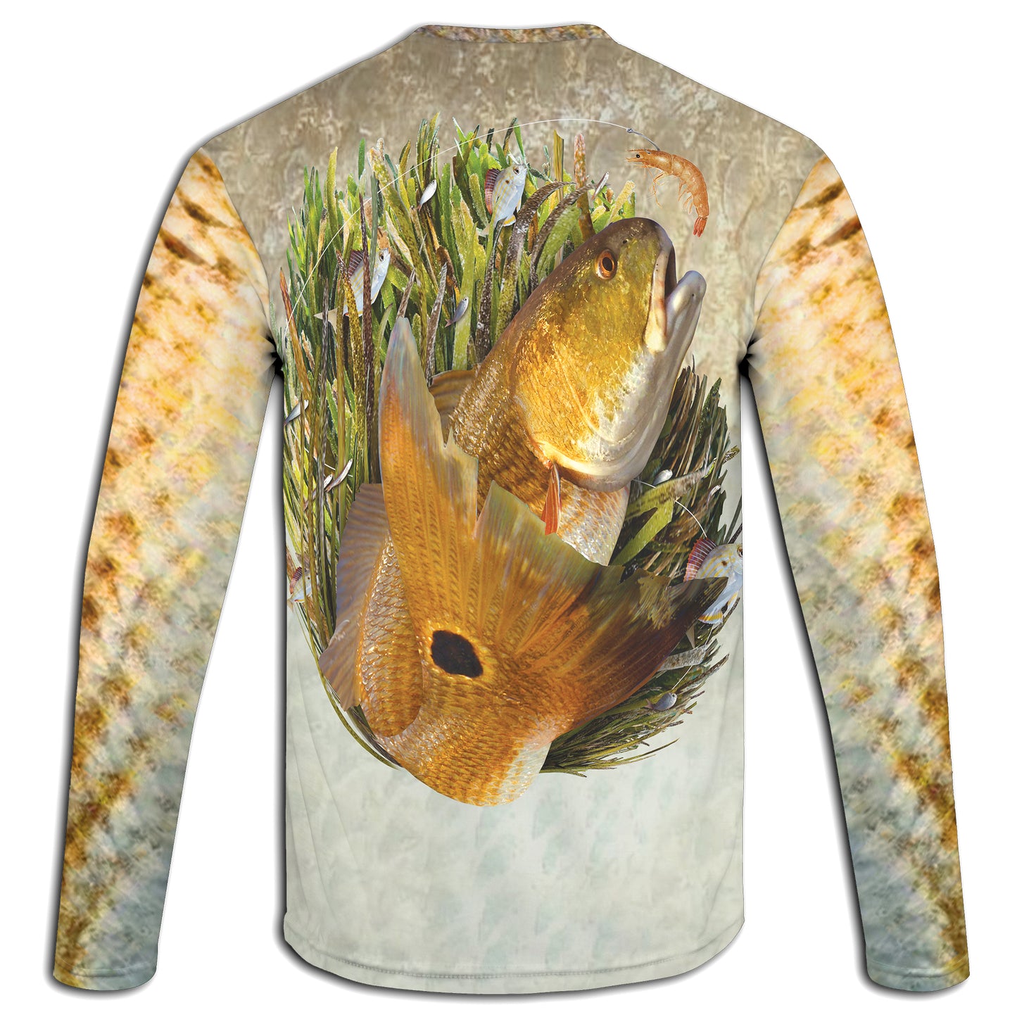 Redfish Action Wetlands Performance Apparel