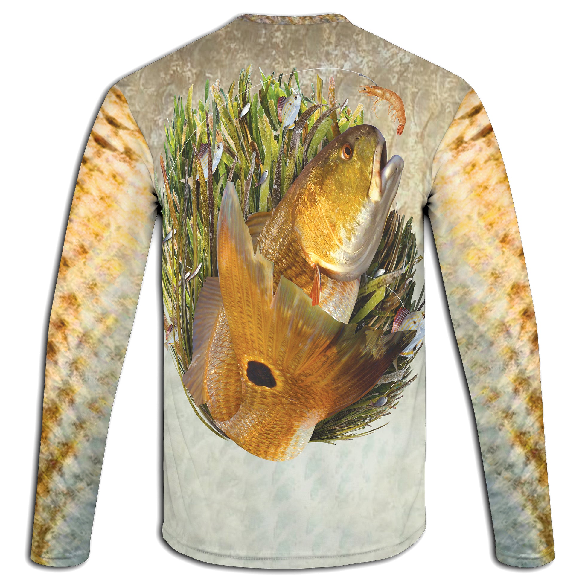 Redfish Action Wetlands Performance Apparel