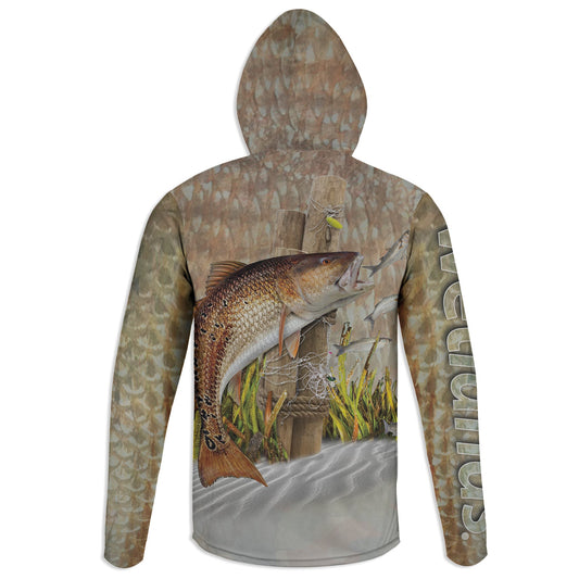 Redfish Piling Wetlands Performance Apparel