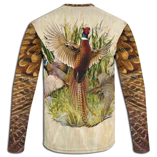 Ring-Necked Pheasant Wetlands Performance Apparel