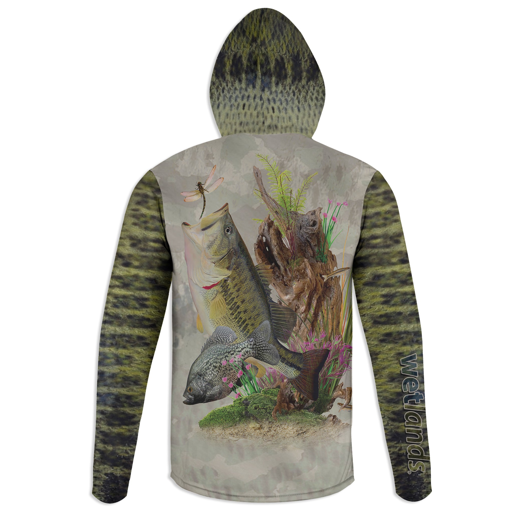 River Bass Wetlands Performance Apparel