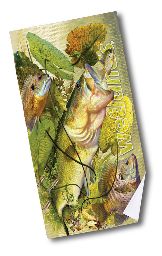 Bass Pond - Beach Towel-35x60