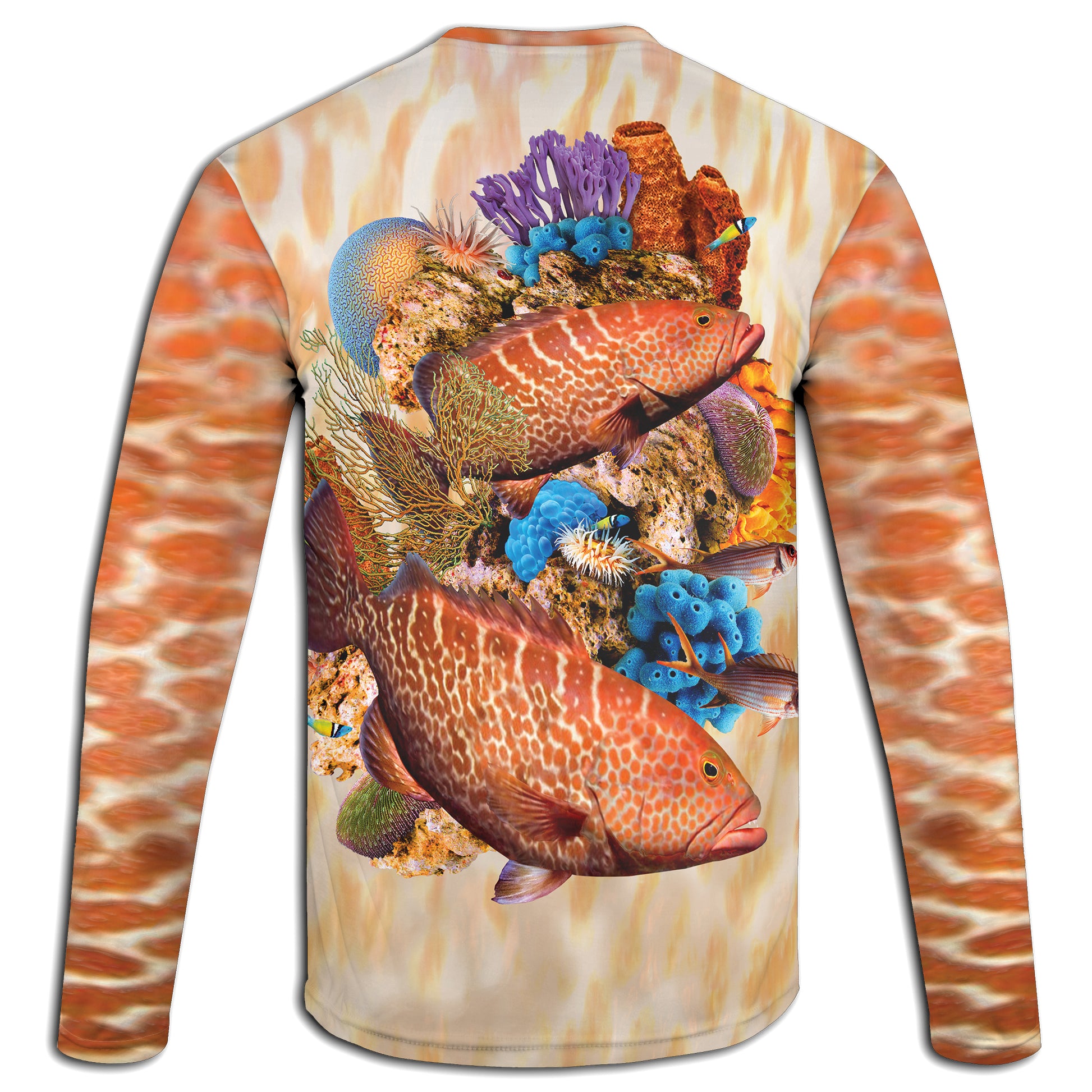 Tiger Groupers Wetlands Performance Apparel