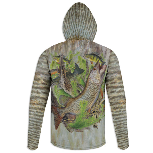 Tiger Musky Hoodie Gaiter Wetlands Performance Apparel