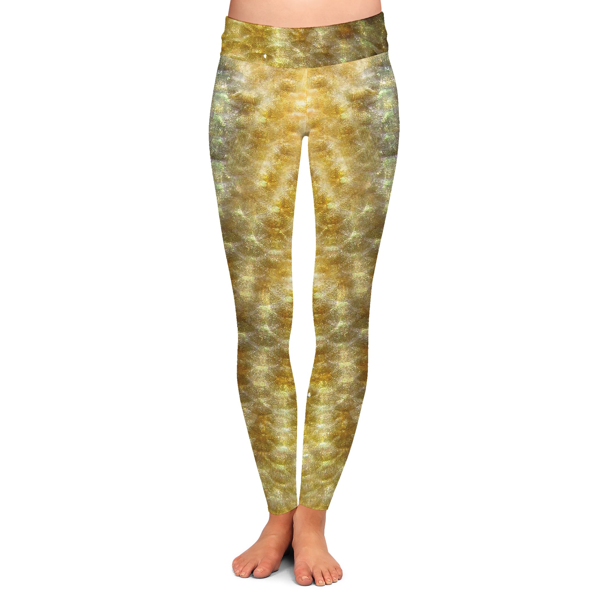 Bluegill Girl  - Women's Custom Sport Fishing Leggings featuring Crossfit Design, Double Stitch Seams, Cell/Tool Pocket MADE IN USA.