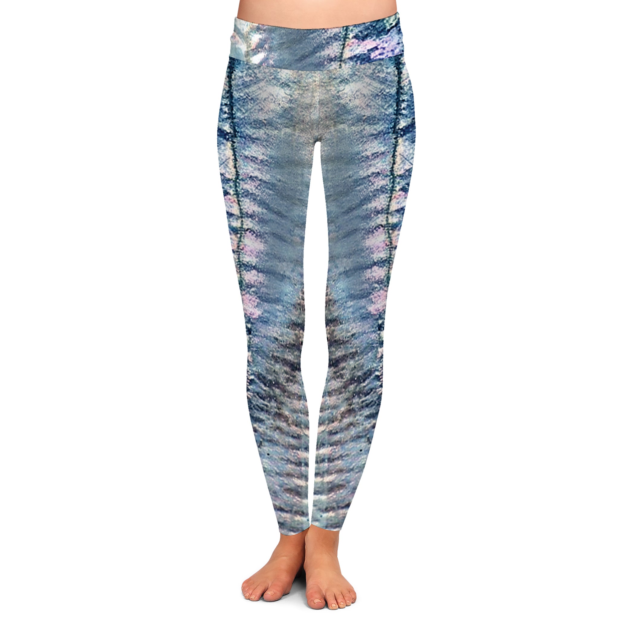 King Fish - Women's Custom Sport Fishing Leggings featuring Crossfit Design, Double Stitch Seams, Cell/Tool Pocket MADE IN USA.