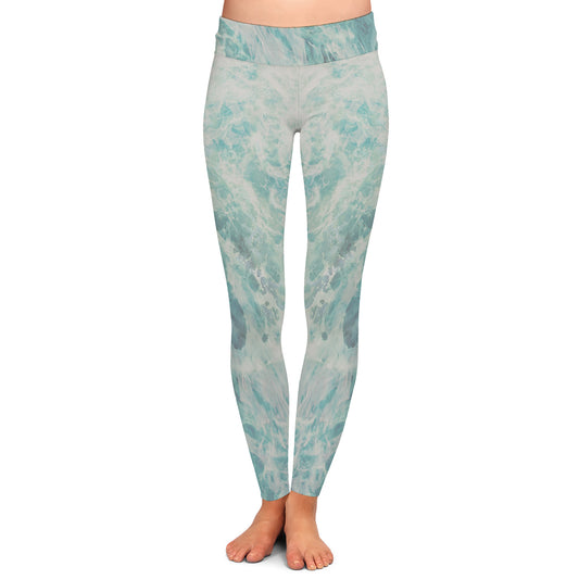 Ocean Motion - Womens Sport Legging