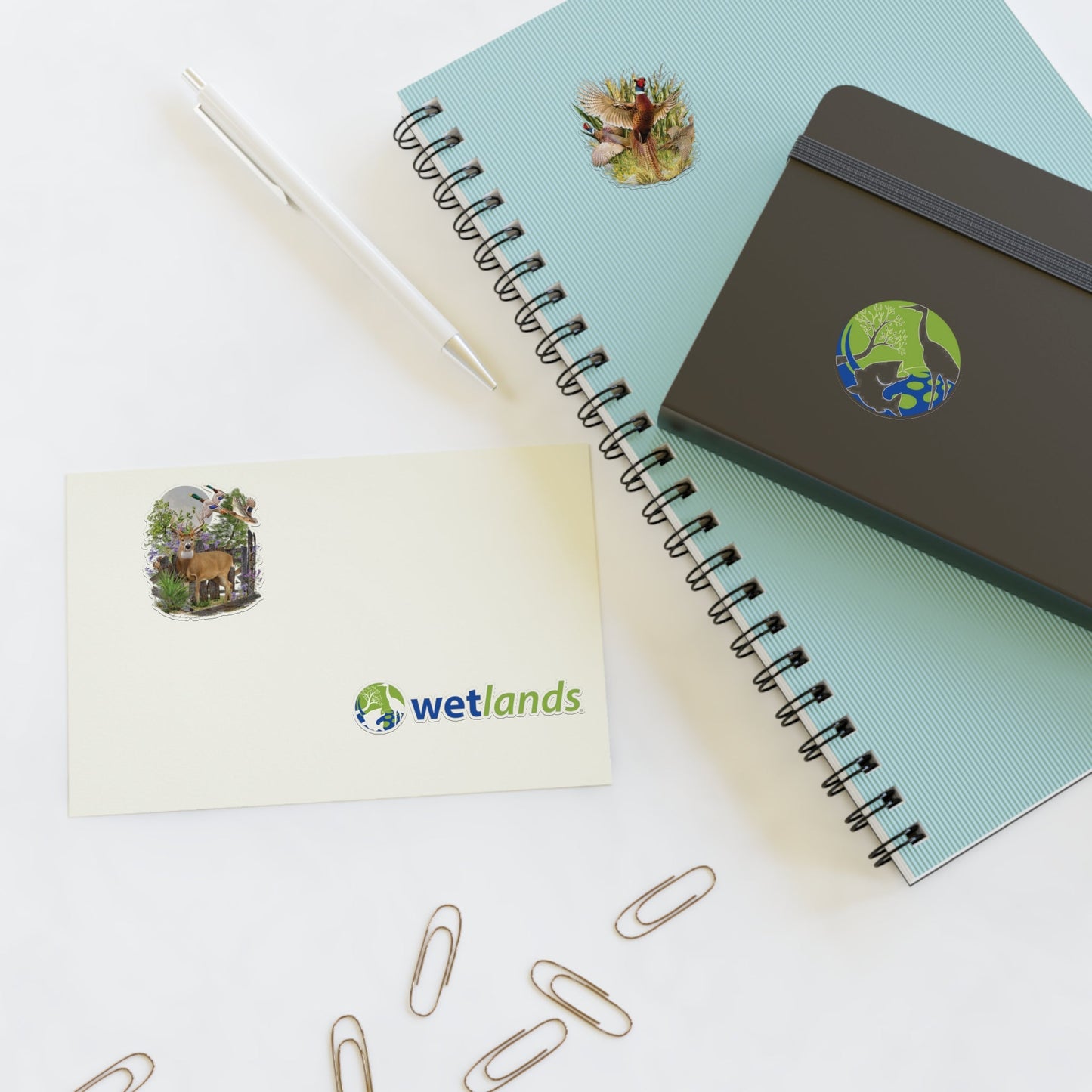 Wetlands Woodlands Sticker Sheet Wetlands Performance Apparel