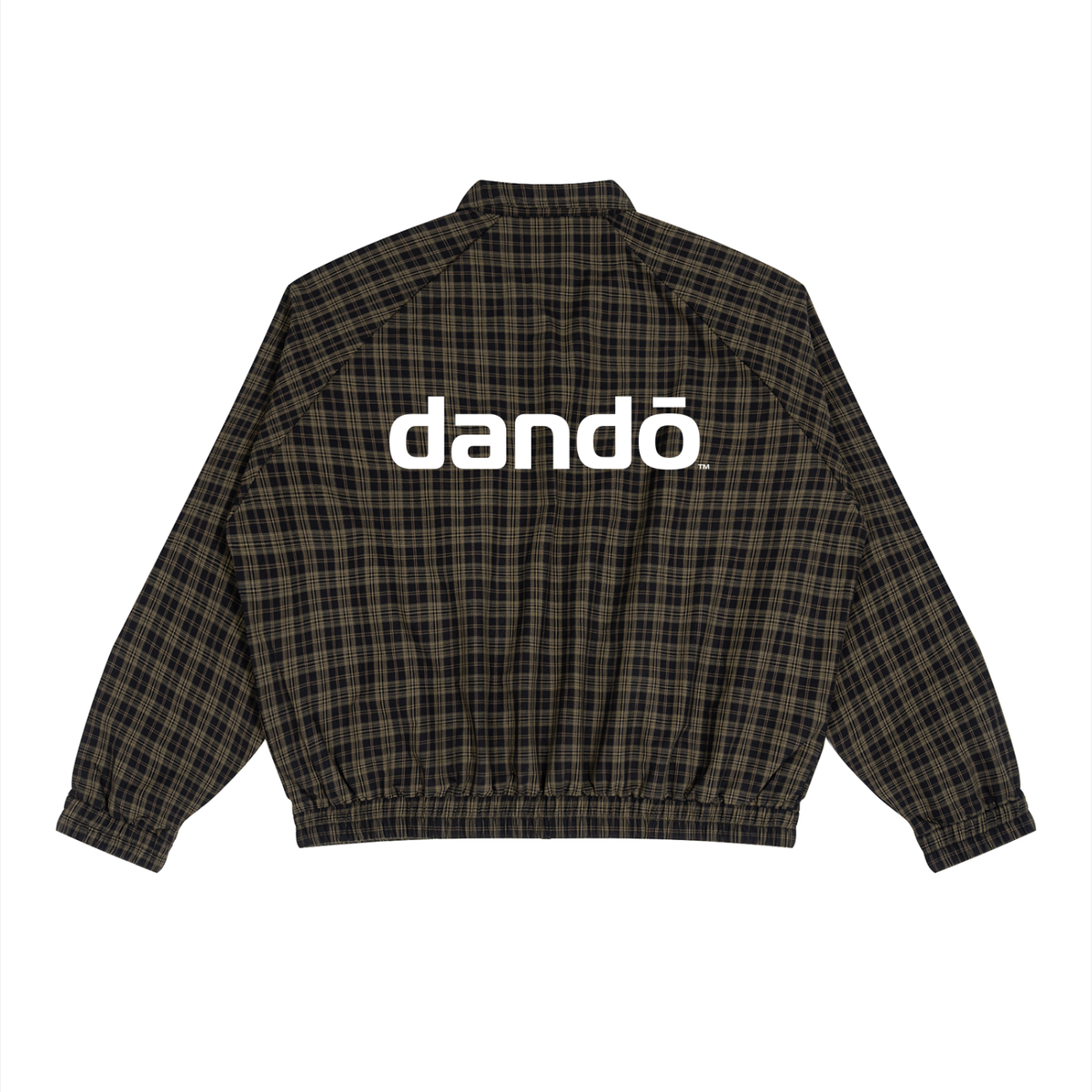Dandō Plaid Full-Zip Track Jacket